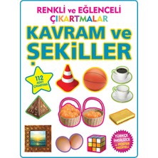 Renkli ve Eğlenceli Çıkartmalar Kavram ve Şekiller