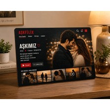 Aşkfilix Puzzle | Kişiye Özel Netflix Temalı A3 130 Parça Puzzle