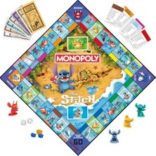 Teknocan Marketing Monopoly  Stitch Kutu Oyunu - Ingilizce Versiyonu