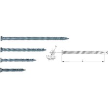 Buldex Vida 7,5X150 Dubelsiz Vida 15 cm 10 Adet