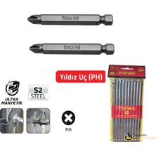 Tomax Ph2 x 200 mm Bits Uç 10 Adet