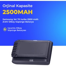 Ümit Maker Samsung Jet 70 Turbo 2500 Mah 21.6V Dikey Süpürge Batarya