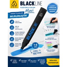 Marka Adel Blackline Fosforlu Kalem Mavi 2201000129