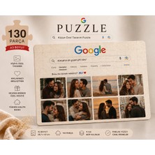 Biz! Puzzle | Google Temalı Kişiye Özel A3 130 Parça Puzzle