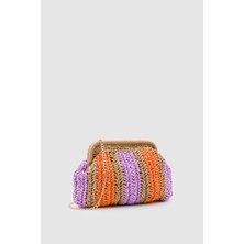 Fuda Fd Hasır Medium Clutch & Çapraz Çanta