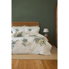First Choice Leora %100 Pamuk 200 Tc (80 Tel) Dijital Baskılı Çift Kişilik Nevresim Takımı