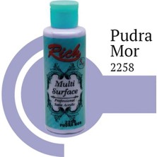 Rich Multi Surface 2258 Pudra Mor Akrilik Boya 130 cc