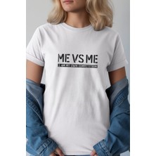 Velmora Fashion Unisex Oversize 24/1 Penye DTF Baskılı Tişört - DTF247