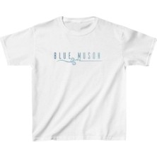 Tarz Yeri Unisex Çocuk Baskılı T-Shirt - Beyaz
