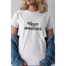 Velmora Fashion Unisex Oversize 24/1 Penye DTF Baskılı Tişört - DTF273