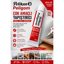 Anı Ofis Kırtasiye Kuvvetli Sıvı Yapıştırıcı 20 gr Metal Tüp Çok Amaçlı Güçlü Yapıştırıcı Kağıt Ahşap Deri Kumaş Cam