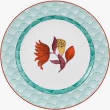 Vista Alegre Lotus Yeşil Porselen Kahvaltı Tabağı 22 cm