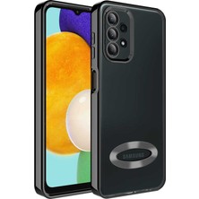 Goocamp Galaxy A23 Kılıf Kamera Lens Korumalı Logo Gösteren Ince Hafif Gcmp
