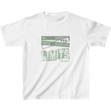 Tarz Yeri Unisex Çocuk Baskılı T-Shirt - Beyaz