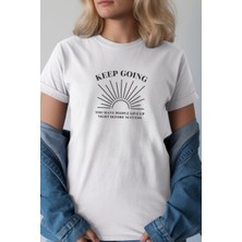 Velmora Fashion Unisex Oversize 24/1 Penye DTF Baskılı Tişört - DTF242