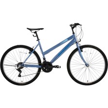 Bisan Discover - 26 Jant 42CM M Kadro Dağ Bisikleti - Metalik Mavi / Mavi