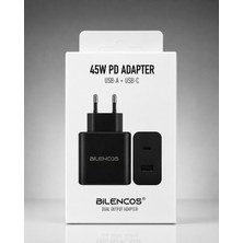 Bilencos 45W Type-C Süper Hızlı Şarj Cihazı