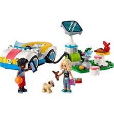 Teknocan Marketing Elektrikli Araba ve Şarj Istasyonu 42609-6 Yaş ve Üzeri Çocuklar Için Zac ve Nova Minifigürü Içeren Yaratıcı Oyuncak Yapım Seti (170 Parça)