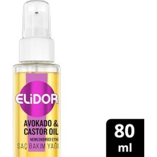 Saç Bakım Yağı ve Castor Oil Nemlendirici Etki 80 ml