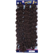 Afro Dalgası / Koyu Kahve 33