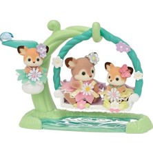 Teknocan Marketing Epoch, Geyik Bebeklerin Çiçekli Salıncak Seti, Sylvanian Families