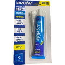 Master MTS50 Üni.tüp Silikon Şeffaf 50ML