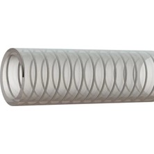 Sertsan 19 mm Şeffaf Çelik Telli Emiş Hortumu 5 Metre