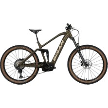 Bisan Python Deore - 29 Jant 19'' (L - Xl) Kadro 48CM Elektrikli Dağ Bisikleti - Yeşil Krem