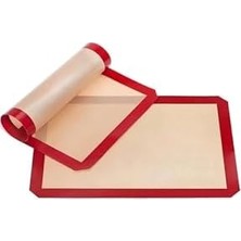 Fırınlanabilir Silikon Pişirme Matı - Yıkanabilir Fırın Matı 30 x 40 cm