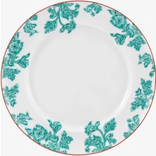 Vista Alegre Lotus Yeşil Porselen Yemek Tabağı 28 cm