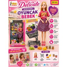 Asya Oyuncak Kutulu Aksesuarlı Oyuncak Bebek 8855-26