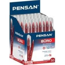 Pensan Tükenmez Kalem 1 mm 50'li Paket 1 Kutu 0002