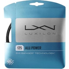 Wilson Luxilon Alu Power 1.25 Siyah Tekli Kordaj