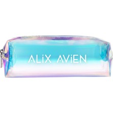 Alix Avien Dikdörtgen Hologramlı Makyaj Çantası - Rectangle Cosmetic Bag
