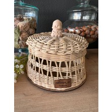 Dizaynes Rattan Bambu Sepet