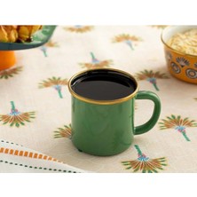 Bonera Emaye Kupa Bardak 550 ml Yeşil - Mug
