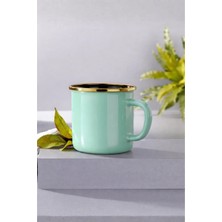 Bonera Emaye Kupa Bardak 550 ml Su Yeşili - Mug