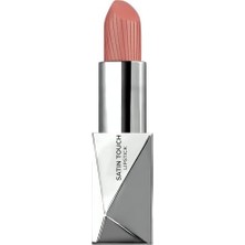 Uzun Süre Kalıcı Nemlendirici Pürüzsüz Etkili Yarı Mat Ruj Satin Lipstick 801 Pastel Apricot