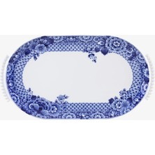 Vista Alegre Blue Ming Mavi Porselen Servis Tabağı 43 cm