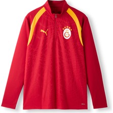 Gs Store Galatasaray Puma 1/4 Fermuarlı Uzun Kollu Antrenman Üst 78680801