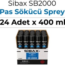 Sibax SB2000 Pas Sökücü ve Yağlayıcı Sprey 400 ml × 24 Adet