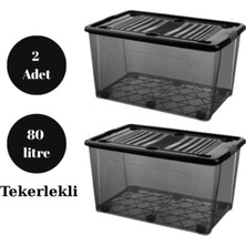 Loremp 80 Litre 2 Adet Saklama Düzenleme Depolama