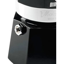 - Siyah: 6 Cups Ocak Üstü Espresso Pişirici - 270ML - Alüminyum Gövde - Patentli Güvenlik Valfi - Tüm Ocak Türleri Için Uygundur (Indüksiyon Hariç)