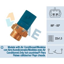FAE Fan Müşürü 88/83C Astra F 2.0i-2.0i 16V 91 > Vectra 1.4-1.6-1.8-2.0 89 >