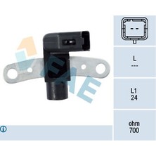 FAE Krank Mil Sensörü Renault Clıo Iı-Iıı Megane I-Iı Thalıa I 02> Laguna Iı 01>05 Kangoo 01> Modus 05> Dacıa Logan 05> Nıssan Mıcra Iıı K12 03>10 1.5dci 1.9dci