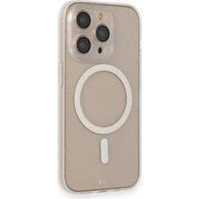 Aletools Mey Ithalat®  iPhone 14 Pro Kılıf Grand Magneticsafe Kapak - Şeffaf