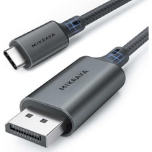 AyrStore USB C Displayport 1.4 Kablo