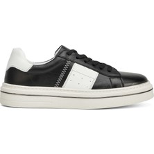 Tergan Siyah Hakiki Deri Erkek Sneaker - E26I1AY57755-P57