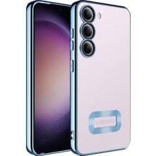 Zore Galaxy S23 Kılıf Kamera Lens Korumalı Logo Gösteren Ince Hafif Kcak