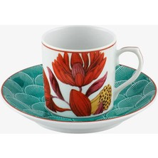 Vista Alegre Lotus Turuncu Porselen Kahve Fincanı 90 ml